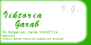 viktoria garab business card